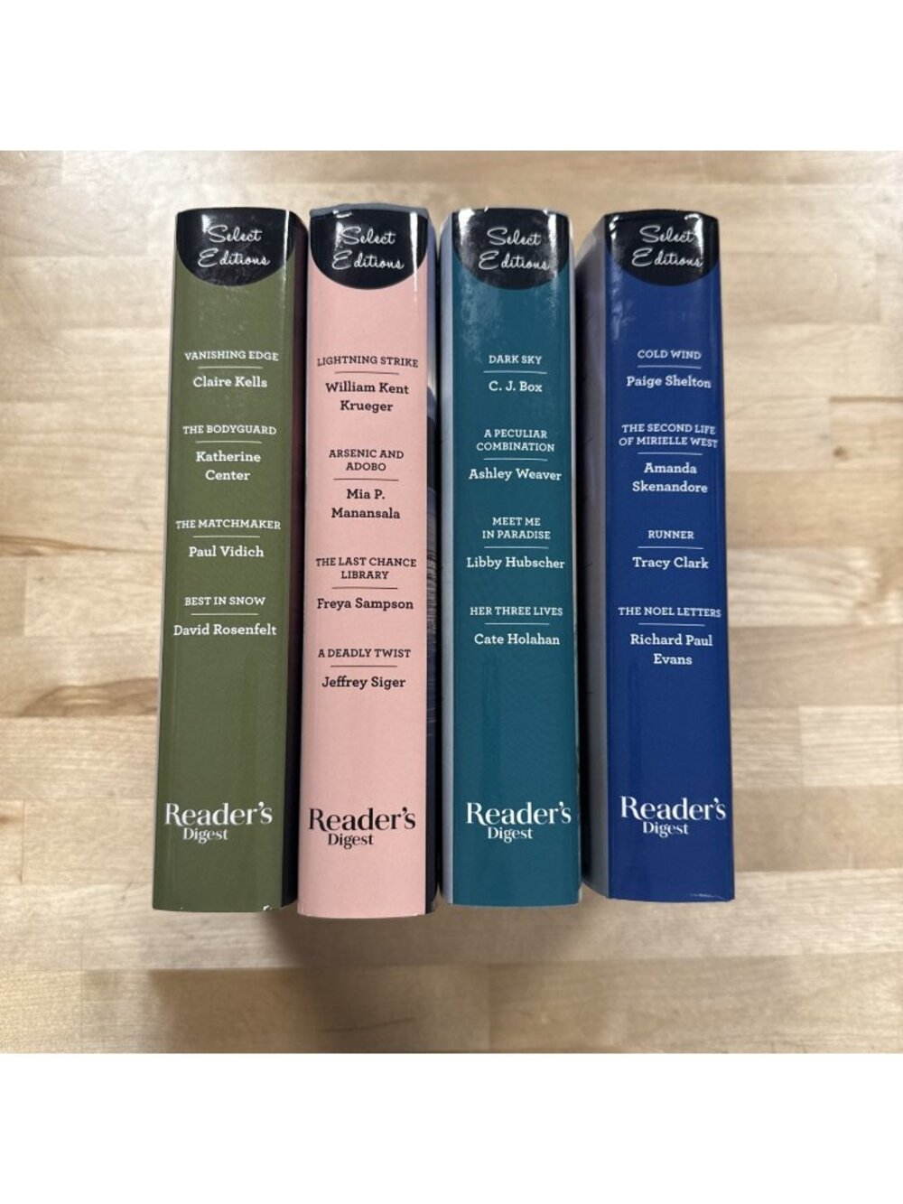 Readers Digest Select Editions Lot 4 HC VGC Condensed Books